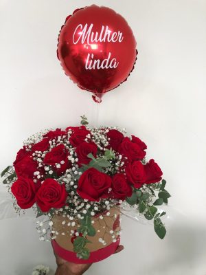 BOX 20 rosas importadas