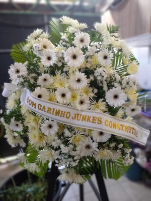 COROA GÉRBERAS BRANCAS