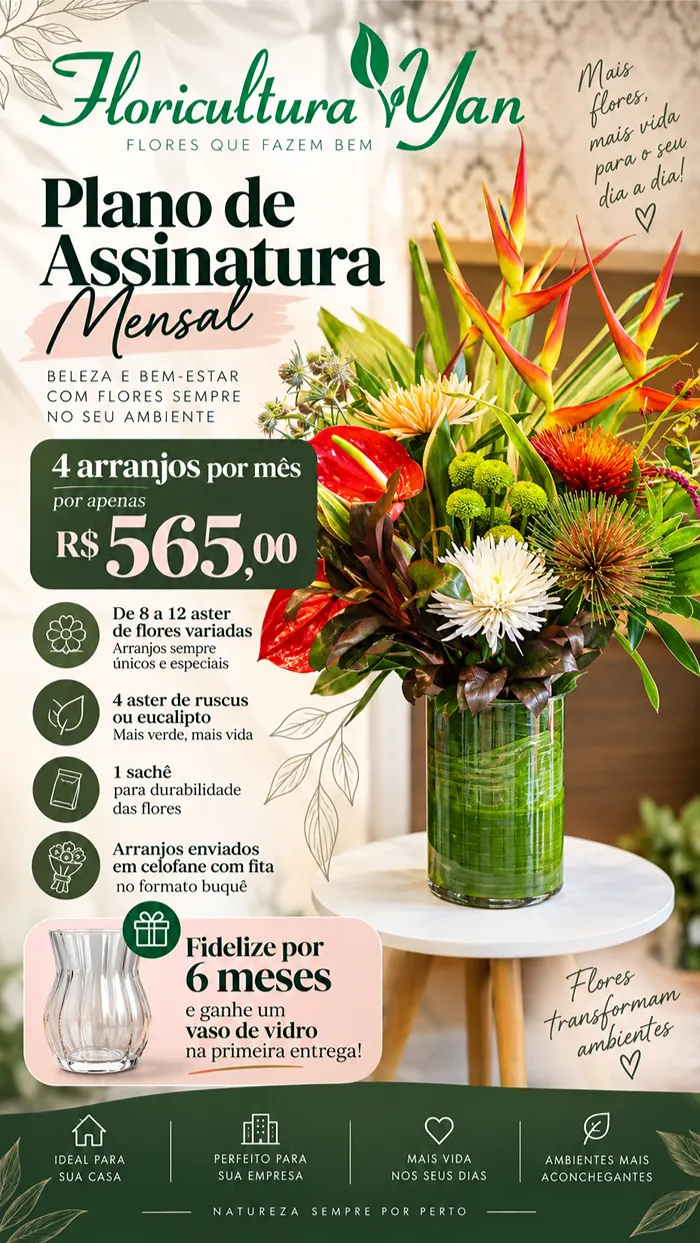Plano de Assinatura Mensal